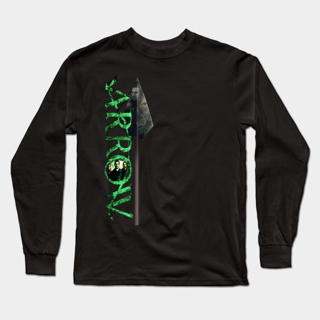 Arrow Long Sleeve T-Shirt by karibear09